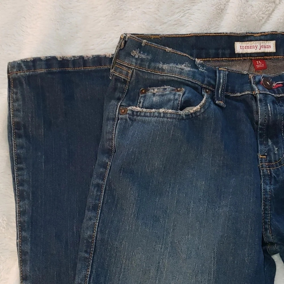Distressed Dark Blue Tommy Jeans - Picture 4 of 16